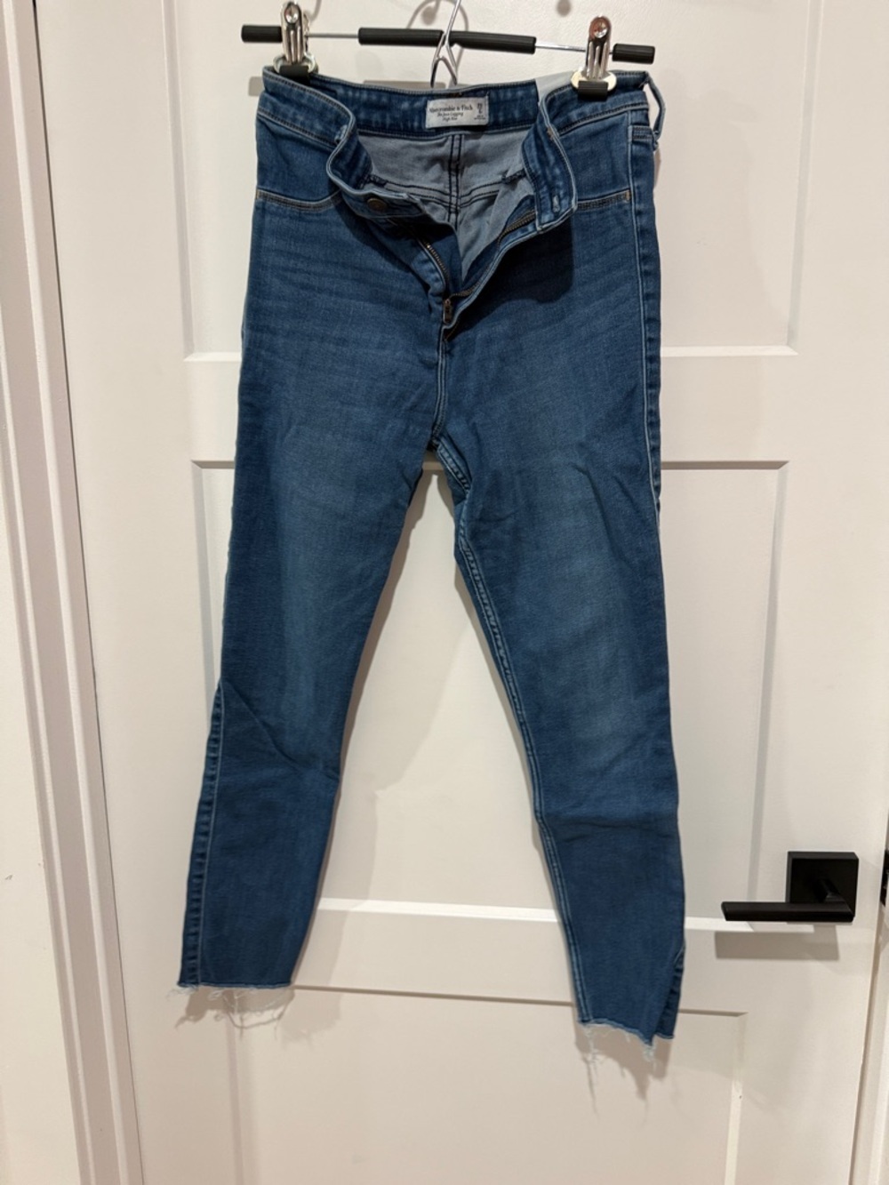 Abercrombie & Fitch Light Blue High-Rise Jean Legging